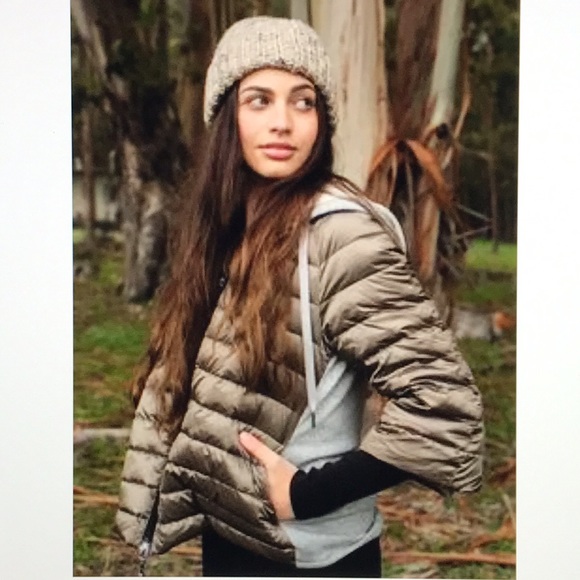 MyAnorak hooded mixed quilted jacket S New - Picture 16 of 16